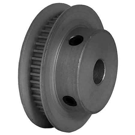 B&B Manufacturing 44-2P03-6FA3, Timing Pulley, Aluminum, Clear Anodized,  44-2P03-6FA3